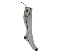 HKM Unisex Keep Warm Style (no battery) Heating Socks, Grey/Black, 6-7.5