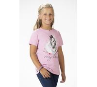 Hkm Unisex Kids Horse Spirit T Shirt, Rosa, 104 UK