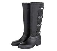 HKM Unisex Robusta Winter Thermo Boots, Black, 6.5