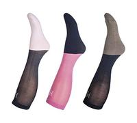 HKM Unisex Socks-578039170058 Riding Socks, Pink/Navy/Gray, 36 UK