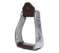 HKM Western Stirrup 13742 Western Stirrup Dark Brown One Size