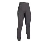 HKM Women's Alice Silicone Full seat Riding Leggings, Deep Green, 32
