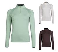 HKM Women's Basil Functional Shirt, Cotton White, XS