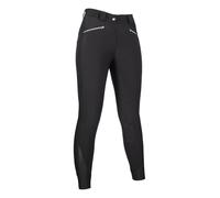 HKM Women's Harbour Island sili. Full seat Riding Breeches, Black, 34
