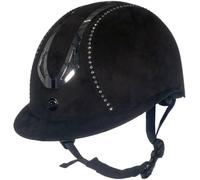 HKM Women's Illusion Diamond Riding helmet Black 49-51 cm