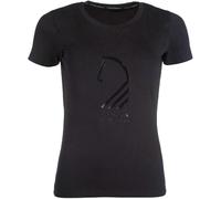 HKM Women's Livigno Horse Head T-Shirt, Black, XL