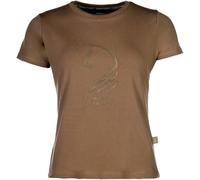 HKM Women's Livigno Horse Head T-Shirt, Taupe, M