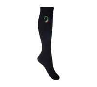 HKM Women's Livigno Riding Socks, Black, 6/8