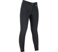 HKM Women's Livigno Silicone Knee Patch Riding Breeches, Black, 36