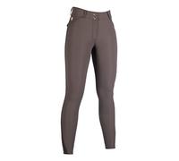 HKM Women's Marrakesh Silicone Full seat Riding Breeches, Dark Brown, 34