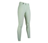 HKM Women's Monaco Crystal sili. Full seat Riding Breeches, Mint, 24