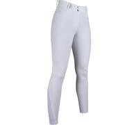 HKM Women's Monaco Crystal sili. Full seat Riding Breeches, White, 34