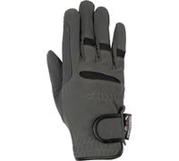 HKM Women's North Ice Riding gloves, Black, XS