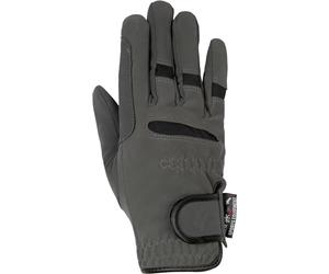 HKM Women's North Ice Riding gloves, Black, XS