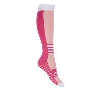 HKM Women's Olympia Riding Socks, Pink/Rose, 6/8