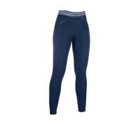 HKM Women's Pull On Silicone Full seat Riding Leggings, Deep Blue, 24
