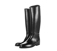 HKM Women's Riding Boots Short and Wide with Zip Fastening Black Black Size:41 EU