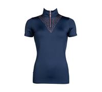 Hkm Women's Rosegold Glamour T-Shirt, Dark Blue, S