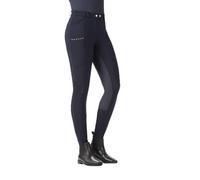 HKM Women's Rosegold Glamour Winter Style Riding Breeches, Black/Rose-Gold, 30