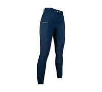 HKM Women's Rosegold Glamour Winter Style Riding Breeches, Deep Blue/Rose-Gold, 24