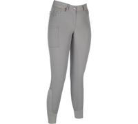 HKM Women's Rosegold Sparkle Style si. f. s. Riding Breeches, Grey/Rose-Gold, 24