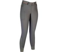 HKM Women's Rosegold Sparkle Style si. f. s. Riding Breeches, Grey/Rose-Gold, 34