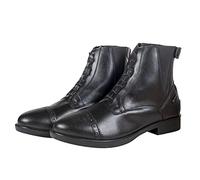HKM Women's Sheffield Style Synthetic Jodhpur Boots, Black, 8
