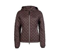 HKM Women's Stella Quilted Jacket, Dark Brown, M