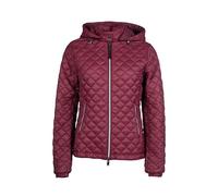 HKM Women's Stella Quilted Jacket, Wine Red, L