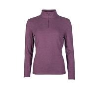 Hkm Women's Sweatshirt-12598 Sweatshirt, Dark Purple, L