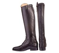 HKM Women's Valencia normal/extra wide Riding Boots, Black, 8