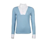 HKM Women's Virginia Long Sleeve Shirt, Ice Blue, XXS