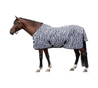 HKM Zebra Fly rug White/Black 6'9