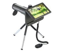 HKMA Digital Telescope Camera, 1080P 50X Portable 14MP Video Photo Recorder Monocular with Mini Tripod Single-tube Telescope for Watching Bird, Football Game, Hunting, Fishing, Outdoor Adventures