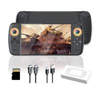 HKOORLAMULS M27 Handheld Game Console Wired Controller with Vibration 128G,Built-in 3w+ Games and 30+ Languages,Supports EmuELEC system, Retro Video Game Console Player Gift