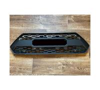 HKRCAMCRtc Front Bumper Grille Compatible for Toyota RAV4 Adventure 2019-2022 ABS Mask Mesh Cover Honeycomb Replacement Grill(A No Upper LED)