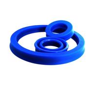 HKSDKABOP 10 Pcs Hydraulic Cylinder Shaft Seal UN-38 PU Piston Rod Seals Multicolor Multiple Sizes(38x50x9mm)
