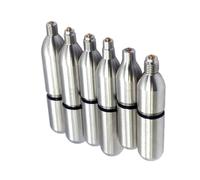 HKSDKABOP Rechargeable CO2 Cartridge, For Home Brewing Wine Making Barware Equipment Soda Beer Fermenter Kitchen DIY Bar Tool(8g Unthread)