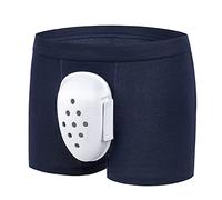 HKSICHENGKEJI Circumcision Protective Underwear Boxer Briefs for Men Boys Foreskin Cut Protective Cover Boxer Shorts Protect, Dark Blue for Men, 4xl, One Size
