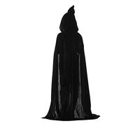 HKSICHENGKEJIUK Kids Hooded Cape Cloak Velvet Fancy Dress Up Witch Cape Halloween Costume Cape Child Toddler World Book Day Fantasy Play Stage Performance Cosplay Outfits