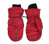 HKSICHENGKEJIUK Kids Ski Mittens Waterproof Snow Gloves Child Winter Thermal Snowboard Mittens Warm Fleece Lined Gloves for Outdoor Skiing Snowboarding Toddler Girls Age 3-8 Years Old