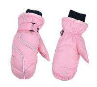 HKSICHENGKEJIUK Kids Ski Mittens Waterproof Snow Gloves Child Winter Thermal Snowboard Mittens Warm Fleece Lined Gloves for Outdoor Skiing Snowboarding Toddler Girls Boys Age 3-6 Years Old