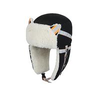 HKSICHENGKEJIUK Kids Trapper Hat Russian Trooper Winter Faux Fur Ushanka Bomber With Ear Flaps Windproof Warm Balaclava Earflap Ski Cycling Cap Cossack Aviator For Boys Girls 3-8 Years Old