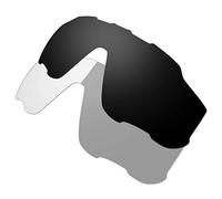 HKUCO Black/Transition/Photochromic Polarized Replacement Lenses For Oakley Jawbreaker Sunglasses