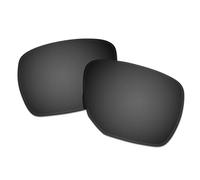 HKUCO Compatible/Replacement For Lenses Oakley Ejector OO4142 Sunglasses Black Polarized