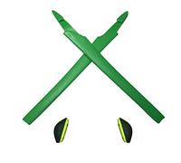 HKUCO Green Replacement Silicone Leg Set For Oakley Crosslink Sunglasses Earsocks Rubber Kit