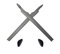 HKUCO Grey Replacement Silicone Leg Set For Oakley Crosslink Sunglasses Earsocks Rubber Kit
