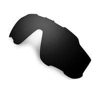 HKUCO Mens Replacement Lenses For Oakley Jawbreaker Sunglasses Black Polarized