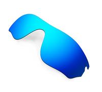 HKUCO Mens Replacement Lenses For Oakley RadarLock Pitch Sunglasses Blue Polarized