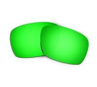 HKUCO Mens Replacement Lenses For Oakley Turbine Sunglasses Emerald Green Polarized